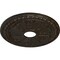Ekena Millwork Raymond Ceiling Medallion (Fits Canopies up to 5 1/8"), 18 1/8"OD 3 5/8"ID x 1 1/8"P, Stone Hearth CM18RASHF - alternate 2